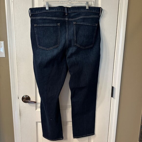 Banana Repubic | NWT 35 Premium Denim High Rise Slim Ankle Jeans Dark Wash 40 - Picture 9 of 9